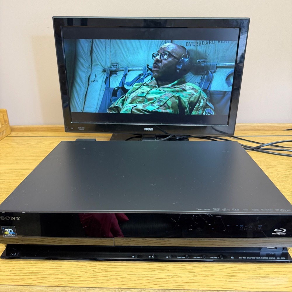 Sony BDV-E370 3d Blu-Ray/DVD Home Theater System RECEIVER ONLY Tested Working
